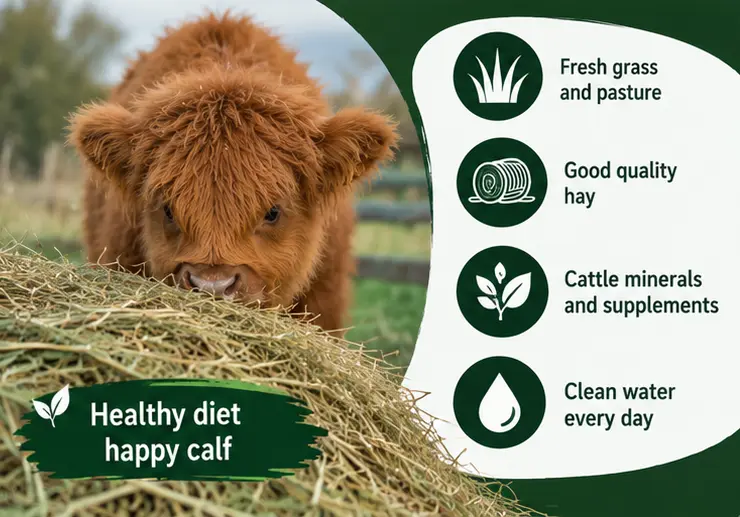 Baby Highland Cow Diet