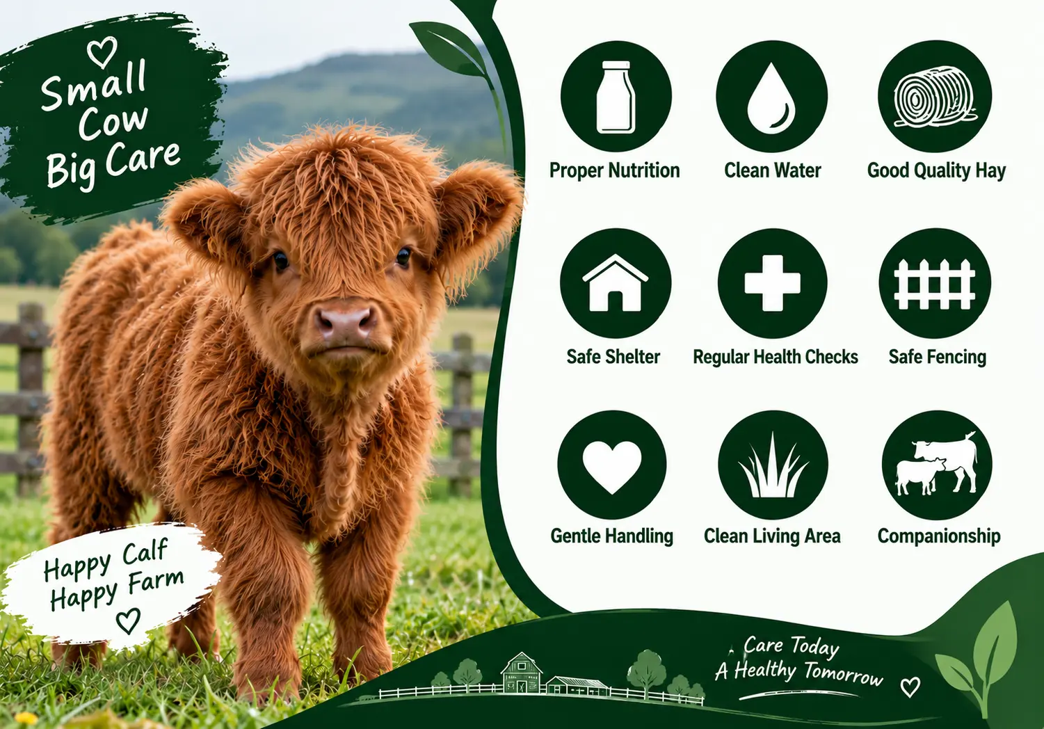 How to Care for a Baby Highland Cow