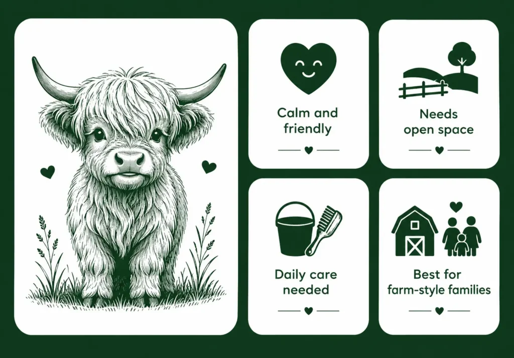 Are Mini Highland Cows Good Family Pets