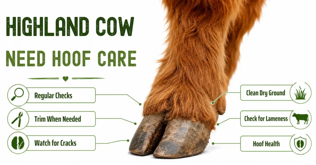 Do Highland Cows Need Hoof Trimming and Care
