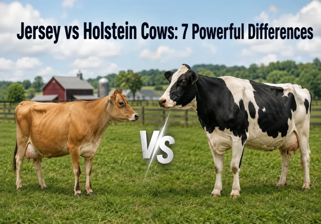 Jersey vs Holstein Cows 7 Powerful Differences