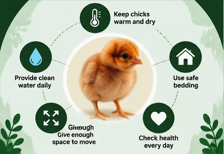 How to Care for Rhode Island Red Chicks