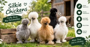 Silkie Chickens Complete Guide, Care and Facts