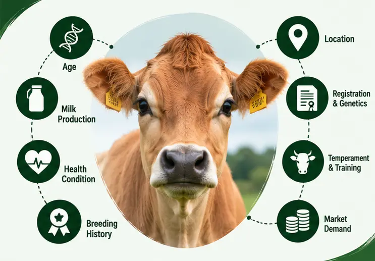 What Factors Affect Jersey Cow Prices