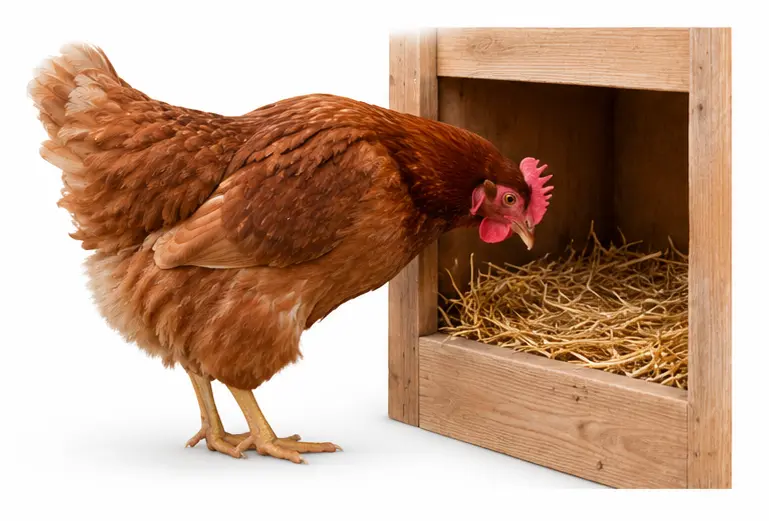 3. She Visits the Nesting Boxes