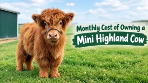 Monthly Cost of Owning a Mini Highland Cow